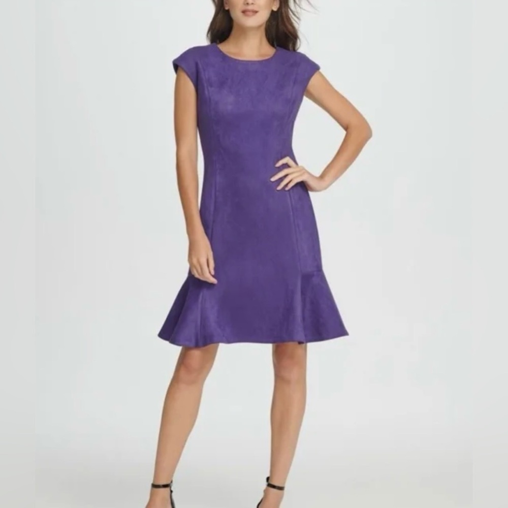 DKNY Purple Women's Dress